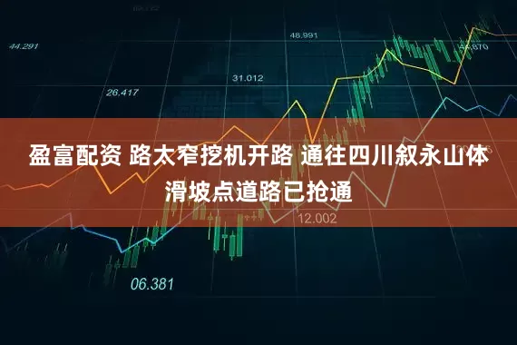 盈富配资 路太窄挖机开路 通往四川叙永山体滑坡点道路已抢通